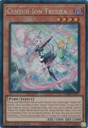 Centur-Ion Trudea (CR) (VASM-EN017) - Valiant Smashers 1st Edition