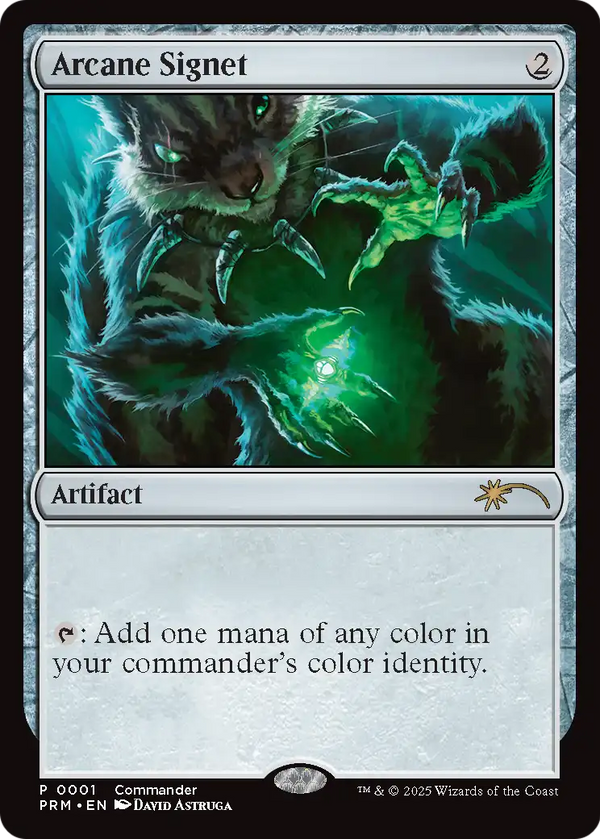 Arcane Signet (CommandFest 2025) (MFP-001) - MagicFest Cards Foil