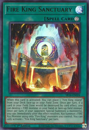Fire King Sanctuary (SR14-EN024) - Structure Deck: Fire Kings Unlimited