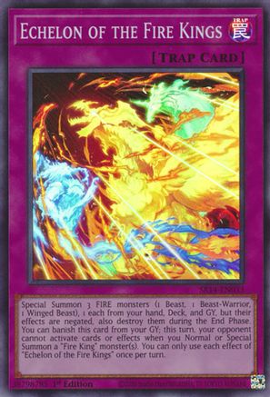 Echelon of the Fire Kings (SR14-EN033) - Structure Deck: Fire Kings Unlimited