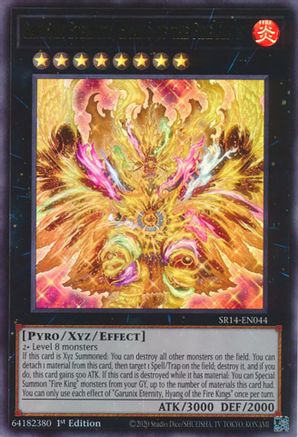Garunix Eternity, Hyang of the Fire Kings (SR14-EN044) - Structure Deck: Fire Kings Unlimited