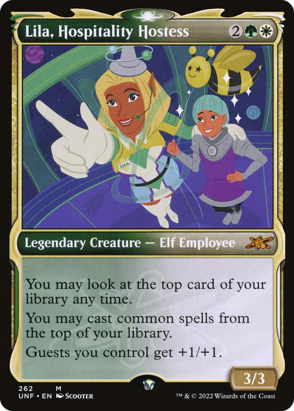 Lila, Hospitality Hostess (Showcase) (UNF-262) - Unfinity: (Showcase)