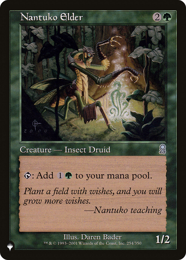 Nantuko Elder (LIST-ODY-254) - The List