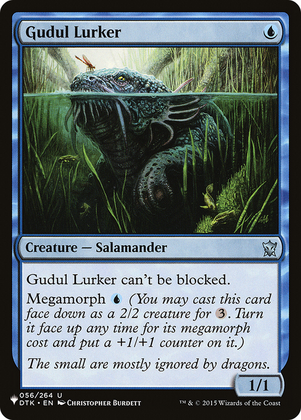 Gudul Lurker (LIST-DTK-56) - The List