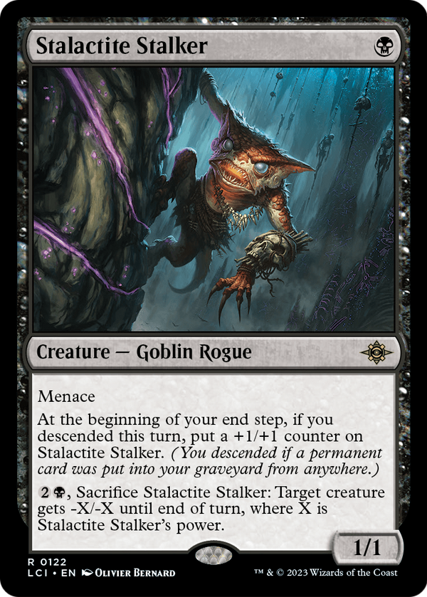 Stalactite Stalker (LCI-122) - The Lost Caverns of Ixalan Foil