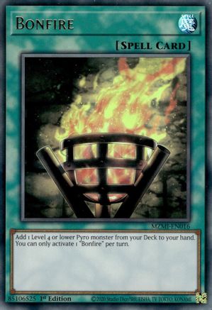 Bonfire (MZMI-EN016) - Maze of Millennia 1st Edition