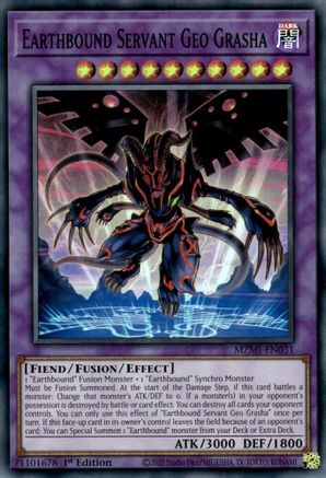 Earthbound Servant Geo Grasha (MZMI-EN031) - Maze of Millennia 1st Edition