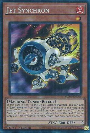 Jet Synchron (CR) (MZMI-EN044) - Maze of Millennia 1st Edition