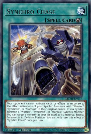 Synchro Chase (MZMI-EN047) - Maze of Millennia 1st Edition