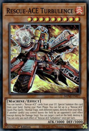 Rescue-ACE Turbulence (MZMI-EN077) - Maze of Millennia 1st Edition