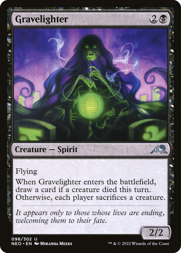 Gravelighter (NEO-098) - Kamigawa: Neon Dynasty