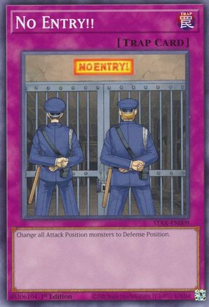 No Entry!! (STAX-EN009) - 2-Player Starter Set 1st Edition