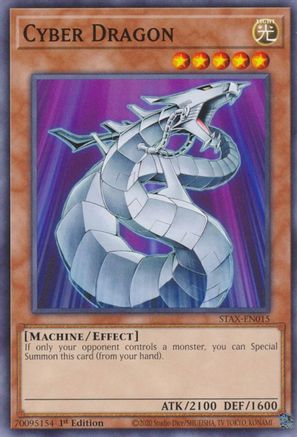 Cyber Dragon (STAX-EN015) - 2-Player Starter Set 1st Edition