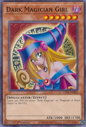 Dark Magician Girl (STAX-EN020) - 2-Player Starter Set 1st Edition