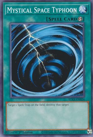 Mystical Space Typhoon (STAX-EN024) - 2-Player Starter Set 1st Edition