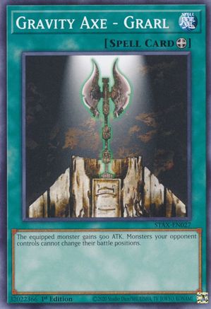 Gravity Axe - Grarl (STAX-EN027) - 2-Player Starter Set 1st Edition