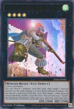 Castel, the Skyblaster Musketeer (STAX-EN043) - 2-Player Starter Set 1st Edition