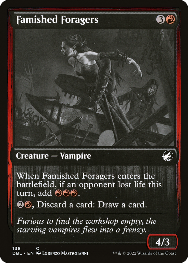 Famished Foragers (DBL-138) - Innistrad: Double Feature