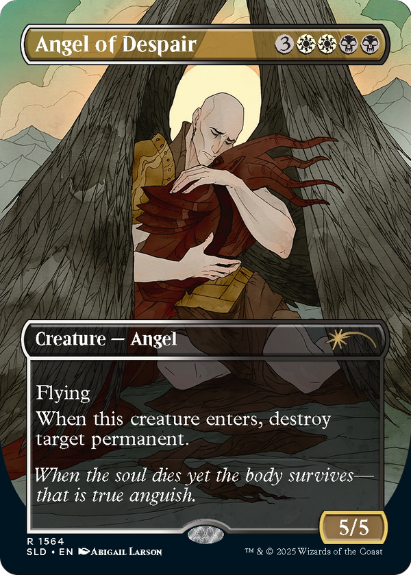 Angel of Despair (SLD-1564) - Secret Lair Drop (Borderless)