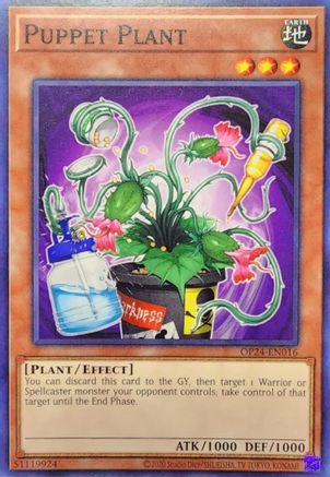 Puppet Plant (OP24-EN016) - OTS Tournament Pack 24 Unlimited