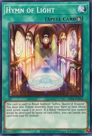 Hymn of Light (OP24-EN023) - OTS Tournament Pack 24 Unlimited