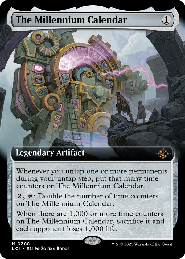 The Millennium Calendar (Extended Art) (LCI-388) - The Lost Caverns of Ixalan: (Extended Art) Foil