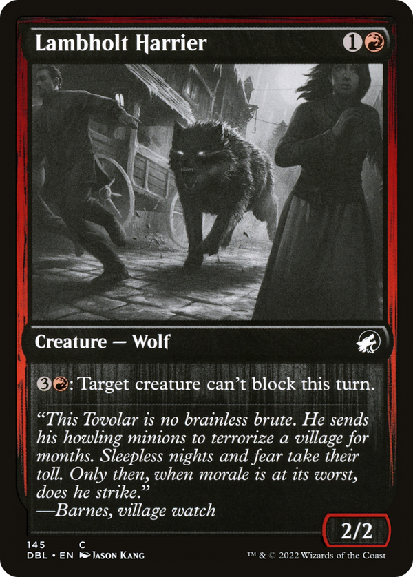 Lambholt Harrier (DBL-145) - Innistrad: Double Feature Foil