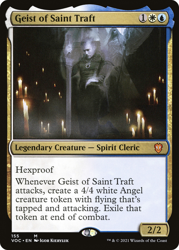 Geist of Saint Traft (VOC-155) - Crimson Vow Commander