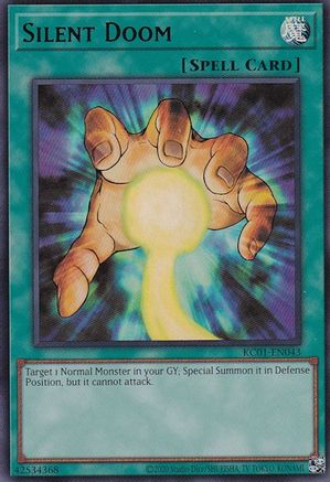 Silent Doom (KC01-EN043) - 25th Anniversary Ultimate Kaiba Set Unlimited