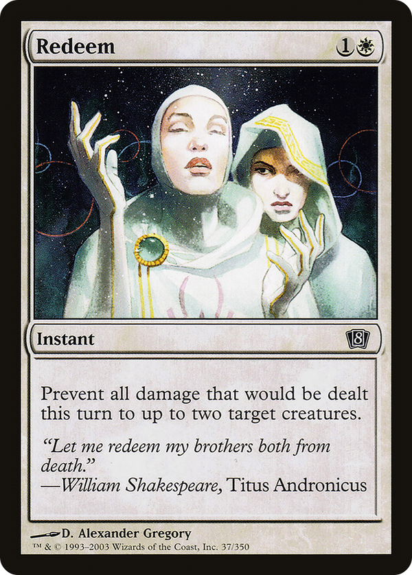 Redeem (8ED-037) - 8th Edition