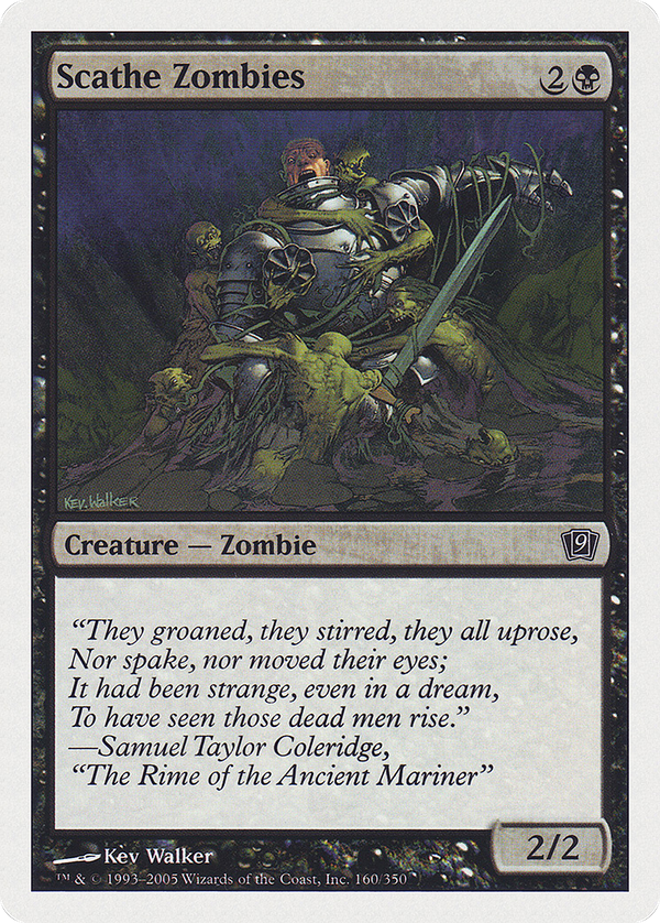 Scathe Zombies (9ED-160) - 9th Edition