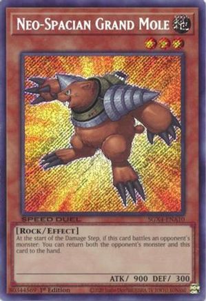Neo-Spacian Grand Mole (Secret Rare) (SGX4-ENA10) - Speed Duel GX: Midterm Destruction 1st Edition