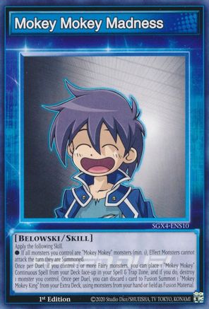 Mokey Mokey Madness (SGX4-ENS10) - Speed Duel GX: Midterm Destruction 1st Edition