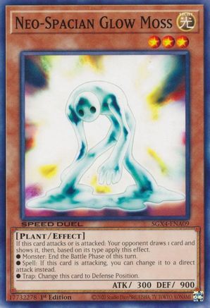 Neo-Spacian Glow Moss (SGX4-ENA09) - Speed Duel GX: Midterm Destruction 1st Edition