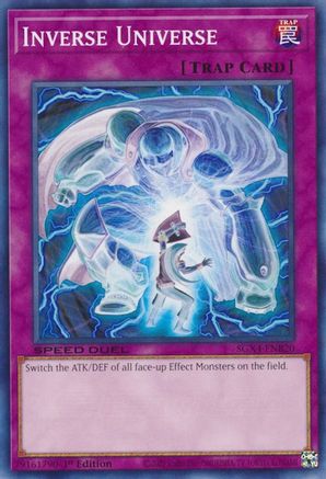 Inverse Universe (SGX4-ENB20) - Speed Duel GX: Midterm Destruction 1st Edition