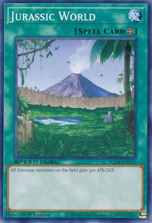 Jurassic World (SGX4-ENC15) - Speed Duel GX: Midterm Destruction 1st Edition