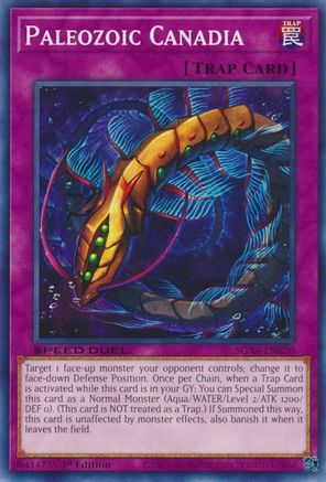 Paleozoic Canadia (SGX4-ENC20) - Speed Duel GX: Midterm Destruction 1st Edition