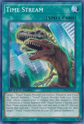 Time Stream (SGX4-END11) - Speed Duel GX: Midterm Destruction 1st Edition