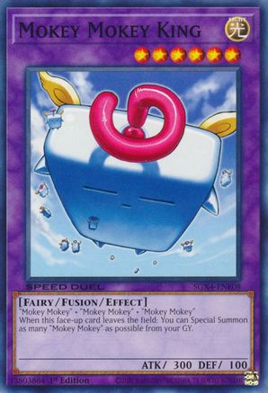 Mokey Mokey King (SGX4-ENE08) - Speed Duel GX: Midterm Destruction 1st Edition