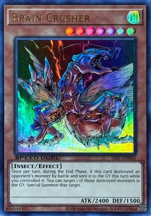 Brain Crusher (STP7-EN001) - Speed Duel: Tournament Pack 7 Unlimited