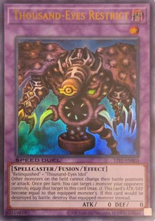 Thousand-Eyes Restrict (STP7-EN003) - Speed Duel: Tournament Pack 7 Unlimited