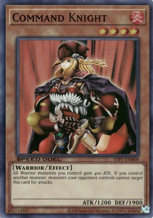 Command Knight (STP7-EN008) - Speed Duel: Tournament Pack 7 Unlimited