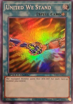 United We Stand (STP7-EN012) - Speed Duel: Tournament Pack 7 Unlimited
