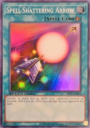 Spell Shattering Arrow (STP7-EN013) - Speed Duel: Tournament Pack 7 Unlimited