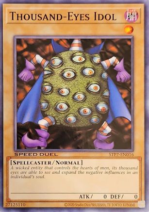 Thousand-Eyes Idol (STP7-EN016) - Speed Duel: Tournament Pack 7 Unlimited