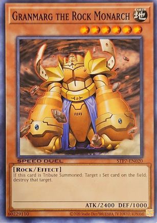 Granmarg the Rock Monarch (STP7-EN020) - Speed Duel: Tournament Pack 7 Unlimited