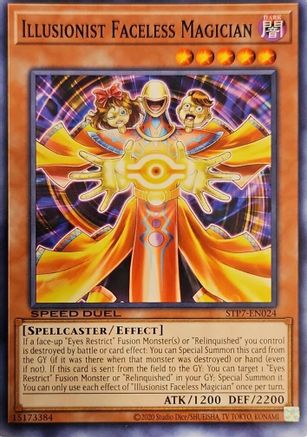 Illusionist Faceless Magician (STP7-EN024) - Speed Duel: Tournament Pack 7 Unlimited