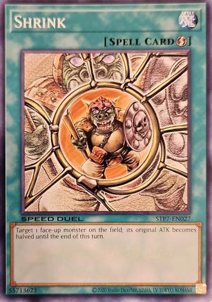 Shrink (STP7-EN027) - Speed Duel: Tournament Pack 7 Unlimited