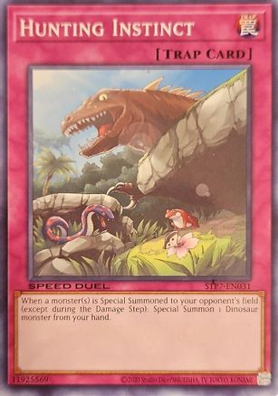 Hunting Instinct (STP7-EN031) - Speed Duel: Tournament Pack 7 Unlimited