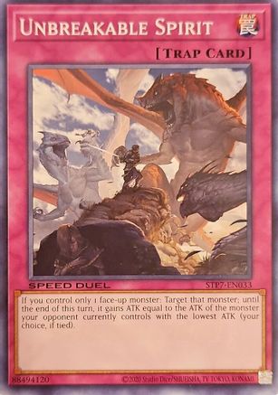 Unbreakable Spirit (STP7-EN033) - Speed Duel: Tournament Pack 7 Unlimited